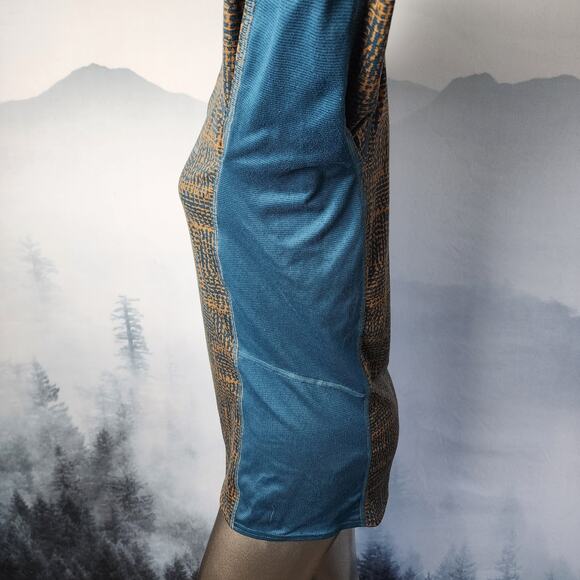 L.L. Bean Midweight Geometric Print (Rare) 1/4 Zip Base Layer | Men's M-Reg - Picture 7 of 12